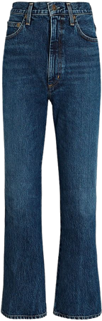 AGOLDE Pinch Waist Kick-Flare Jeans In Blue | INTERMIX®