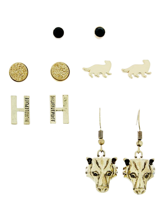Harry Potter Hufflepuff Earring Set - BoxLunch Exclusive | BoxLunch