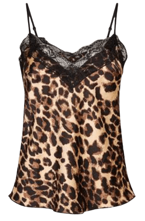 leopard print camisole