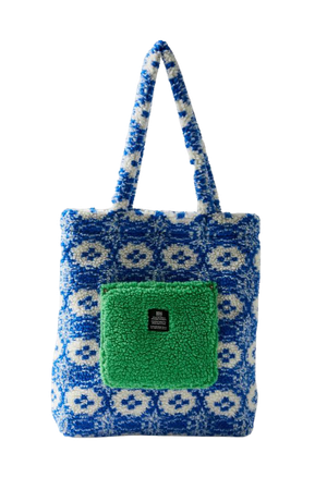 BDG Printed Fleece Tote Bag | Urban Outfitters