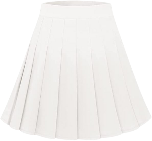 DRESSTELLS High Waisted Pleated Skirts Skater Skirt Tennis Skirt for Women Pleated A Line Skirt Womens Mini at Amazon Women’s Clothing store