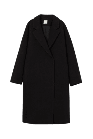Coat - Black - Ladies | H&M US