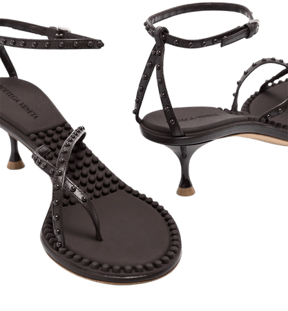 Bottega Veneta 55mm stud-embellished Sandals - Farfetch