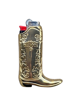 @darkcalista cowboy boots lighter png