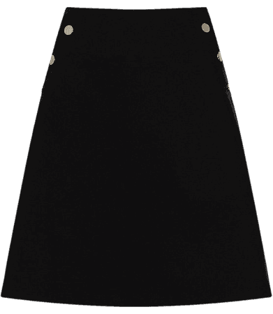 Essential Techno Woven Skirt | Karen Millen