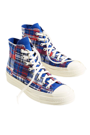 Chuck 70 Twisted Prep Patchwork Hi-Top Sneakers | Free People