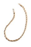 18K Gold-Plated Rope Chain Necklace | Urban Outfitters