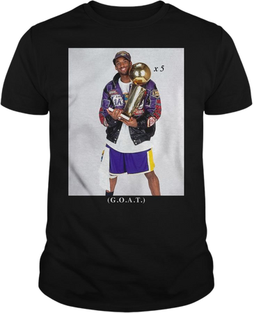 Kobe Holding Trophy Shirt T Shirt | zazano.com
