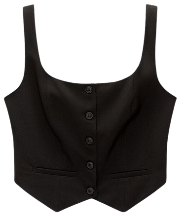 Fitted strappy vest - pull&bear