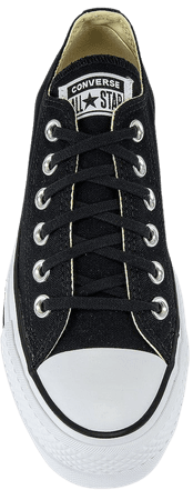 Converse Chuck Taylor All Star Lift Sneaker in Black & White | REVOLVE