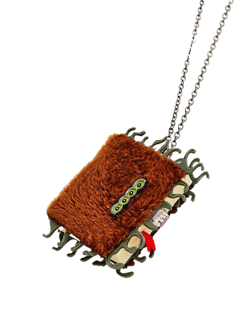 Harry Potter The Monster Book Of Monsters Necklace