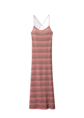 Geometric pattern dress - Women | Mango USA