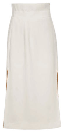 Toni Cream Toni Pencil Skirt – REISS
