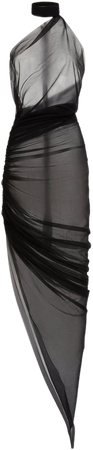 Draped Sheer Mini Dress By Ludovic De Saint Sernin | Moda Operandi