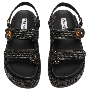 BIGMONA Black Platform Sandal | Women's Sandals – Steve Madden
