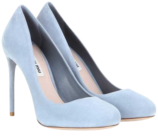 Pastel Blue Heels (Miu Miu)