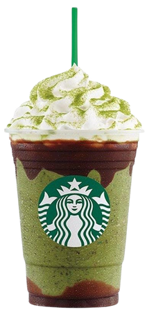 Starbucks Double chocolate green tea Frappuccino