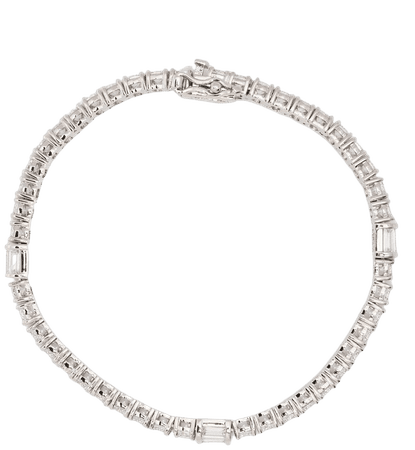 Kenneth Jay Lane crystal-embellished Tennis Bracelet - Farfetch