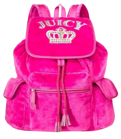 Y2K Juicy Couture Hot Pink Backpack
