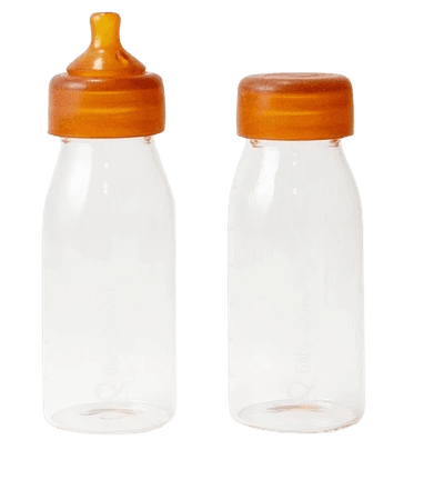 glass baby bottle
