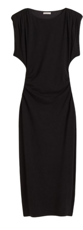 Shoulder-pad Dress - Black - Ladies | H&M US