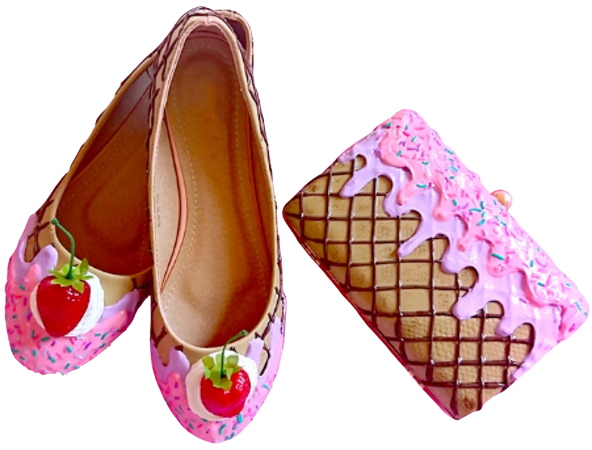 Ice Cream Flats and Clutch