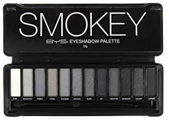 Amazon.com : BYS 12 Color Eyeshadow Palette, Nude Smokey, 3 Ounce, 1 Count : Beauty & Personal Care
