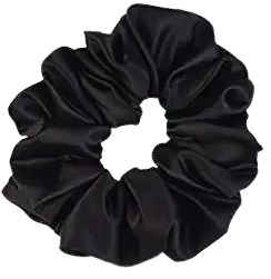 Amazon.com : Scünci® The Original Scrunchie® Jumbo Size in Washable Black Nylon Silk-Like Fabric, Perfect for Wrist-to-Hair Versatility, 1 Count : Beauty & Personal Care