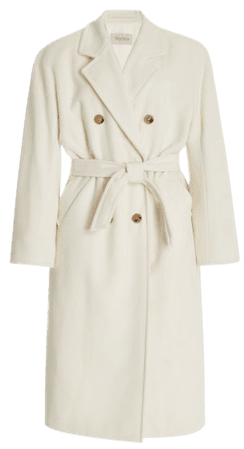 Madame Double-Breasted Cashmere And Wool-Blend Coat By Max Mara | Moda Operandi