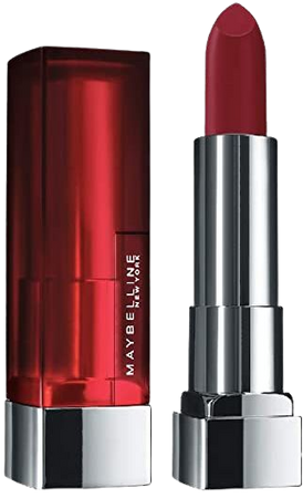 Amazon.com: Maybelline Color Sensational Lipstick, Lip Makeup, Matte Finish, Hydrating Lipstick, Nude, Pink, Red, Plum Lip Color, Burgundy Blush, 0.15 oz; (Packaging May Vary) : Sports & Outdoors