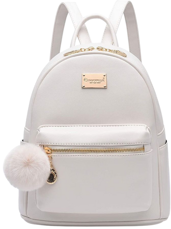 white backpack