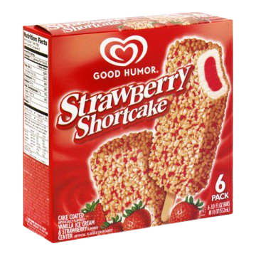 Good Humor Ice Cream Bars Strawberry Shortcake - 6 ct » Frozen Foods » General Grocery