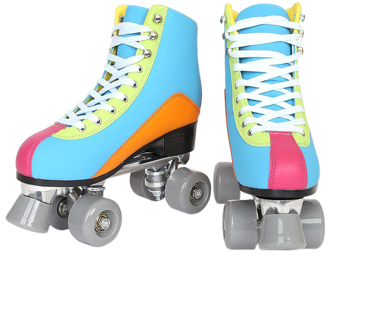 Women's Roller Skates - Rainbow Roller Skates - Quad Skates - Lulus