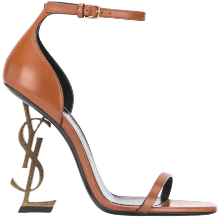 Saint Laurent Opyum Ankle Strap Sandals - Farfetch