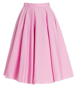 50s pink skirt