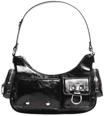Multi-pocket shoulder bag - Accessories - Women | Bershka