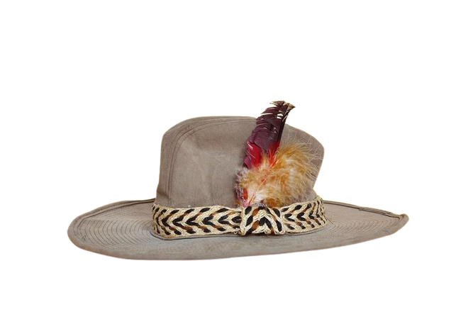 RUSTIC hat BOHO hat HIPPIE hat wide brim hat feather hat | Etsy