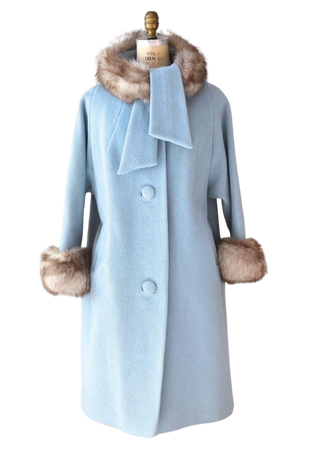 blue coat fur
