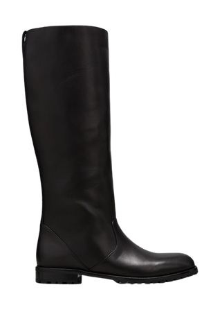Manolo Blahnik Motosahi Tall Lug-Sole Leather Boots - Bergdorf Goodman