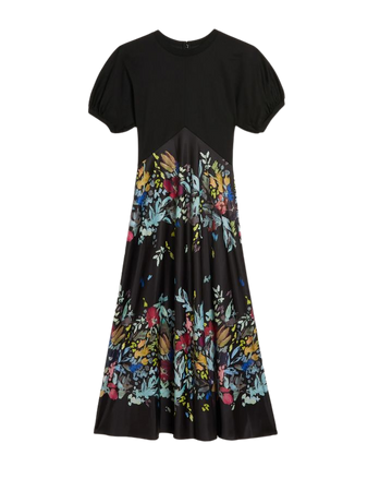 Ponte Dress With Midi Skirt – Ted Baker, United States