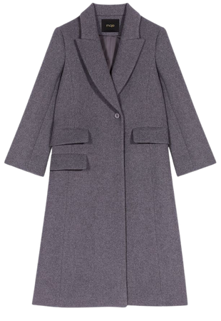 123GALAGREY Long coat - Coats - Maje.com