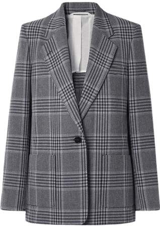 Acne Studios | Jana checked cotton-blend blazer | NET-A-PORTER.COM