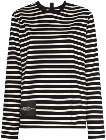 Marc Jacobs stripe-pattern long-sleeve T-shirt - Farfetch