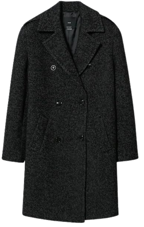 Wrap coat with lapels - Women | Mango USA