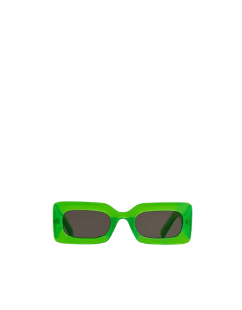 green glasses