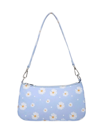 blue Daisy bag