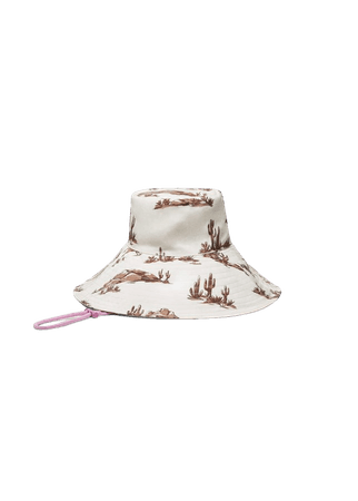 Bucket print hat - Women | Mango USA