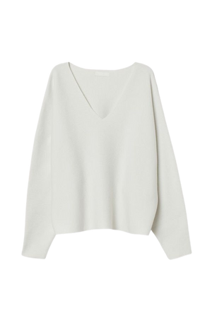 Sweater with Dolman Sleeves - Cream - Ladies | H&M US