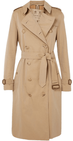 Burberry | The Kensington Long Trenchcoat aus Baumwollgabardine | NET-A-PORTER.COM