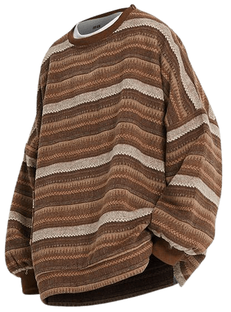 Brown oversized sweater